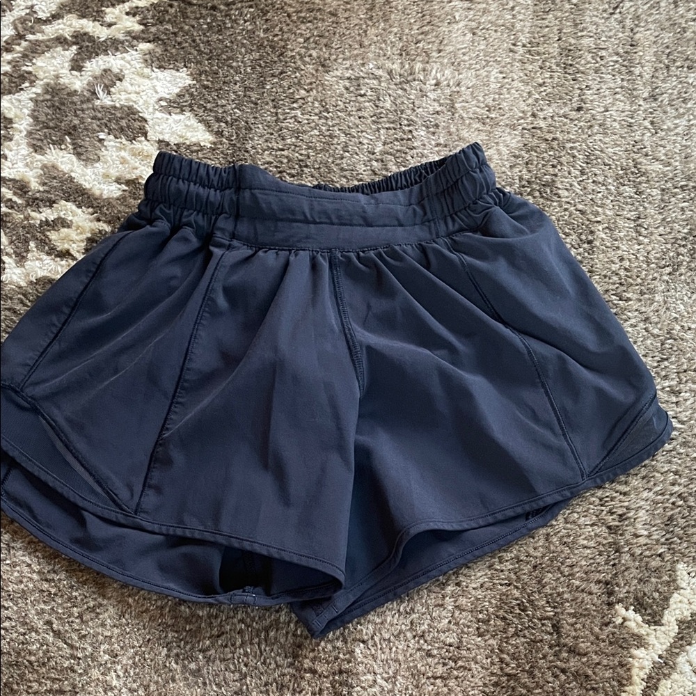 Lululemon Athletica Dark Blue Athletic Shorts